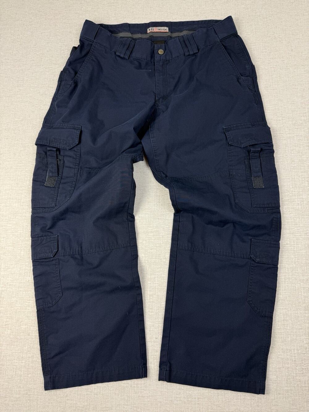 5.11 Tactical Wide Leg Cargo Pants - Navy Blue